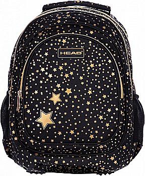 Рюкзак шкільний Head AB330 "Midnight sky", з ефектом золота, 502022047 Рюкзак шкільний Head AB330 "Midnight sky", з ефектом золота, 502022047