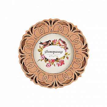 Заготовка фоторамки для декорування, FLPF-020