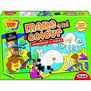 Пазл "Морські тварини і джунглі", 23104, Frank Пазл "Морські тварини і джунглі", 23104, Frank