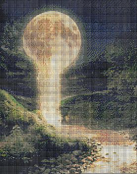 Алмазная мозаика "Лунный водопад" 40*50 см, AMO7168 ТМ "Идейка" Алмазная мозаика "Лунный водопад" 40*50 см, AMO7168 ТМ "Идейка"