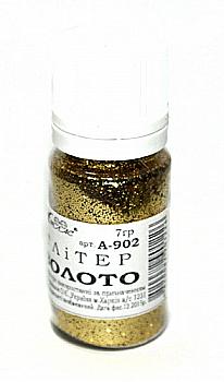 Блискітки (Глітер) Золото 7гр., А-902 Блискітки (Глітер) Золото 7гр., А-902