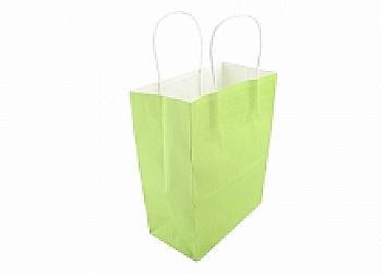 Подарунковий пакет салатовий 15*8*21 см, 3-2155