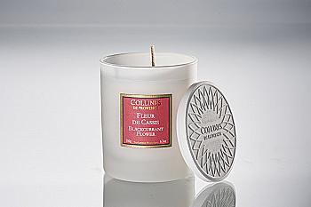 Свічка "Квітка чорної смородини" 180 г, C0108FCA, Collines de Provence Свічка "Квітка чорної смородини" 180 г, C0108FCA, Collines de Provence
