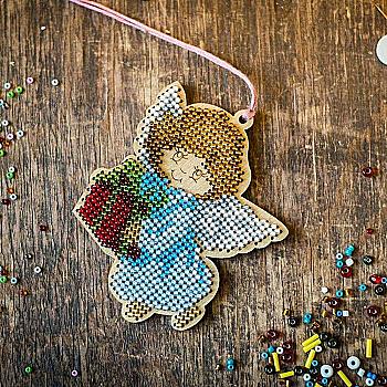 Набір для вишивання бісером по дереву, FLK-136