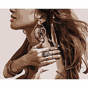 Набір для розпису по номерах 40*50 см "Насолода", 953909