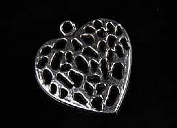 Декор металлический Сердце, 251-1399