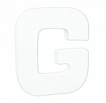 Заготовка из папье-маше Буква "G" 1,5*10,5*12 см, AC736C ТМ "Clairefontaine" Заготовка из папье-маше Буква "G" 1,5*10,5*12 см, AC736C ТМ "Clairefontaine"