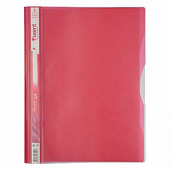 Швидкозшивач А4, 5 відділень, рожевий, 1312-10-A