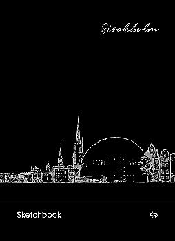 Блокнот А5 "Black sketch book" Stockholm, 903214, TM Profiplan Блокнот А5 "Black sketch book" Stockholm, 903214, TM Profiplan