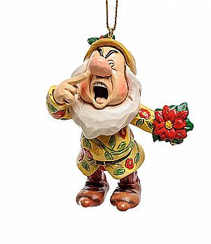 Підвіска новорічна Гном чхає 7 см, A9045 Підвіска новорічна Гном чхає 7 см, A9045