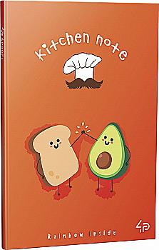 Блокнот А6 "Artbook Rainbow - Kitchen Note" avocado, 901234 TM Profiplan Блокнот А6 "Artbook Rainbow - Kitchen Note" avocado, 901234 TM Profiplan