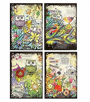 Блокнот В5 120 арк., інтегр. обкл., лінія, БК126 (0897) Блокнот В5 120 арк., інтегр. обкл., лінія, БК126 (0897)