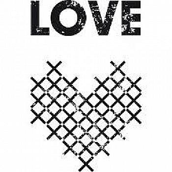 Штамп Вінтаж Love, 10004098 ТМ "Artemio"