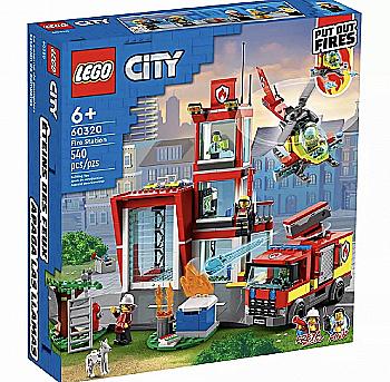 Конструктор Lego City "Пожежне депо", 60320 Конструктор Lego City "Пожежне депо", 60320