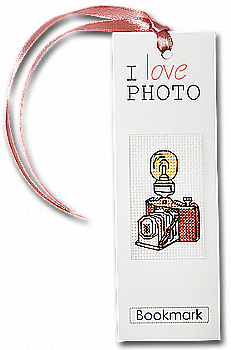 Закладка д/книг з вишивкою хрестиком N-27 ТМ "Luca-S" Закладка д/книг з вишивкою хрестиком N-27 ТМ "Luca-S"