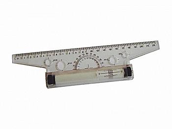 Рейсшина роликова 220 прозора, безбарвна Р-220п (205097)