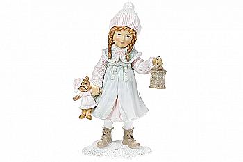 Статуетка "Малятко з ліхтарем" 19 см, 707-335 Статуетка "Малятко з ліхтарем" 19 см, 707-335