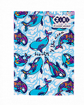 Блокнот А5 64 л "Pattern", кл., итгр. обложка, мат. лам.+уфлак, синий ZB.12767-02 Блокнот А5 64 л "Pattern", кл., итгр. обложка, мат. лам.+уфлак, синий ZB.12767-02