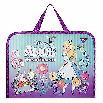 Папка-портфель на блискавці з ткан. ручками "Alice", 491818 Yes Папка-портфель на блискавці з ткан. ручками "Alice", 491818 Yes