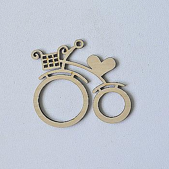 Заготовка деревянная Подвес велосипед, 2-113