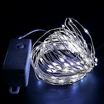 Электрогирлянда "Novogod`ko" светодиодная 10 м, 100 LED, холодный белый, 973786 Электрогирлянда "Novogod`ko" светодиодная 10 м, 100 LED, холодный белый, 973786