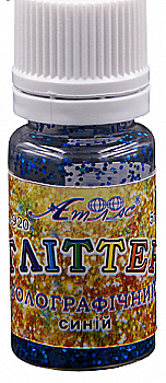 Блискітки (Глітер) Голографічний Синій 5гр., А-920 Блискітки (Глітер) Голографічний Синій 5гр., А-920