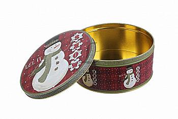 Подарункова коробка бляшана маленька, 63-1217