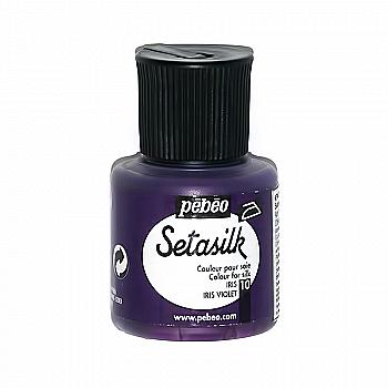 Фарба по шовку Setasilk 45 мл, ірис фіолетовий, 181-010 Pebeo Фарба по шовку Setasilk 45 мл, ірис фіолетовий, 181-010 Pebeo