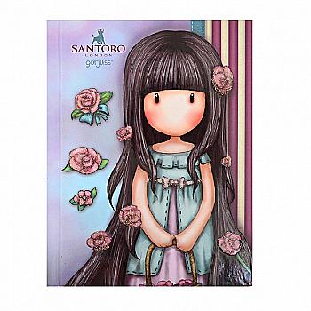 Блокнот А6/64 кл 7БЦ "Santoro Rosebad", 151550