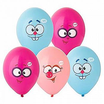 Кулька повітряна 14" Смішарики Посмішки, 1103-1313