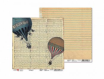 Бумага для скрапбукинга "Heritage" 2, двухсторонний, TM ROSA Talent