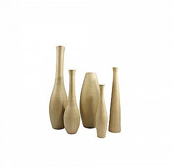 Заготівка з пап`є-маше Ваза "Троянда" 8*8*40 см, HD014O ТМ "Clairefontaine"