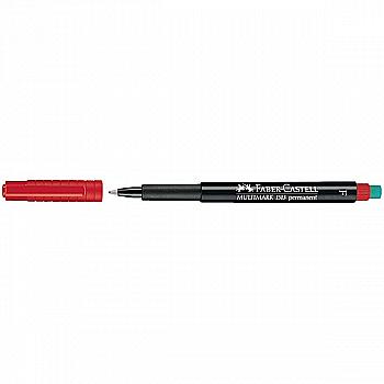 Маркер перманентний Multimark OHP`F 1523 0,6 мм червоний, 151321 Faber-Castell Маркер перманентний Multimark OHP`F 1523 0,6 мм червоний, 151321 Faber-Castell