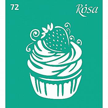 Трафарет самоклеящийся 9*10 см №72 Кухня, Rosa Talent Трафарет самоклеящийся 9*10 см №72 Кухня, Rosa Talent