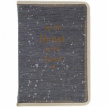 Папка об`ємна на блискавці, А5+, Shade Gray, 1805-13-A