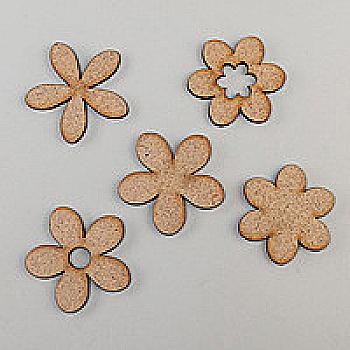 Заготівка дерев`яна Квіти в асорт, Ч168 (1шт)
