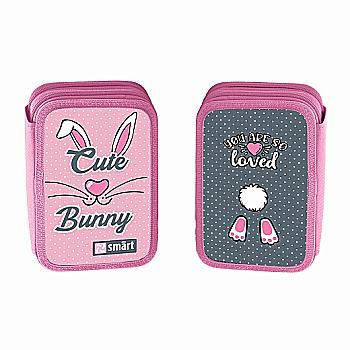 Пенал твердый Smart двойной HP-01 "Bunny", 533272 Пенал твердый Smart двойной HP-01 "Bunny", 533272