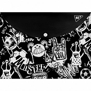 Папка-конверт на кнопці А4 "Funny monster", 491627 Yes Папка-конверт на кнопці А4 "Funny monster", 491627 Yes