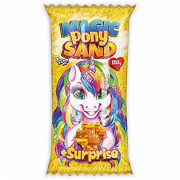 Набір креативної творчості "Кінетичний пісок "Magic Pony Sand" 150 г (40), MPS-01-01,02,03,04 Набір креативної творчості "Кінетичний пісок "Magic Pony Sand" 150 г (40), MPS-01-01,02,03,04