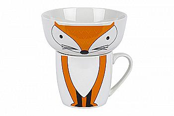 Набор посуды детский 2 пр. Happy Fox, в под. упаковке, YF6012 Limited Edition Набор посуды детский 2 пр. Happy Fox, в под. упаковке, YF6012 Limited Edition