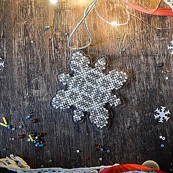 Набір для вишивання бісером на пластиковій основі, FLPL-005