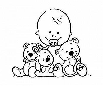 Штамп Медвежата, ARTHF885 ТМ "Artemio"