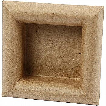 Заготівка з пап`є-маше Фоторамка 3D 10*10 см, 26726 Заготівка з пап`є-маше Фоторамка 3D 10*10 см, 26726
