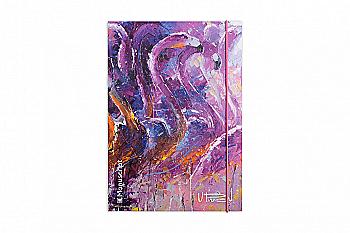 Скетчбук А5 Piven 2015 Plus, 150 г/м², 160 л на резинке, кремовая бумага, Manuscript