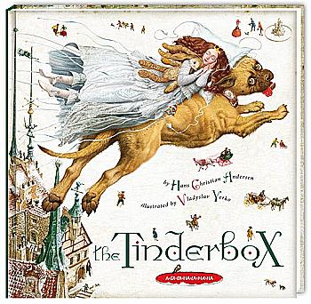 Книга "THE TINDERBOX/Кресало. Худ. Вл. Єрко" (а) (0992)