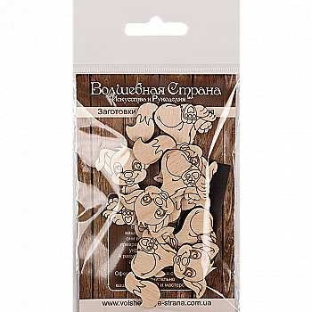 Заготовка дерев`яна для декорування, FLC-154