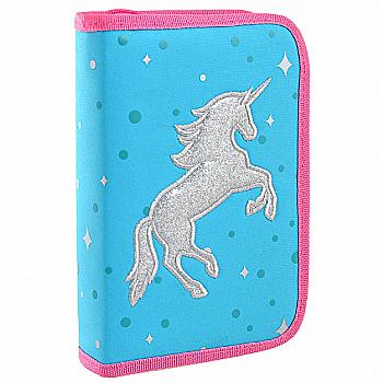 Пенал твёрдый одинарный без клапана HP-02 "Unicorn", 20,5*13*3,2, 532558 Пенал твёрдый одинарный без клапана HP-02 "Unicorn", 20,5*13*3,2, 532558
