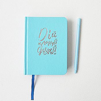 Ежедневник "Планировщик", А6, недатированный, голубой ТМ "Profiplan" Ежедневник "Планировщик", А6, недатированный, голубой ТМ "Profiplan"