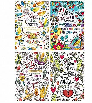 Блокнот інтеграл, 145*197 мм, 64 арк, кл., БК183 (1726) Блокнот інтеграл, 145*197 мм, 64 арк, кл., БК183 (1726)