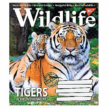 Зошит 24 кл. YES Wild life, 765896